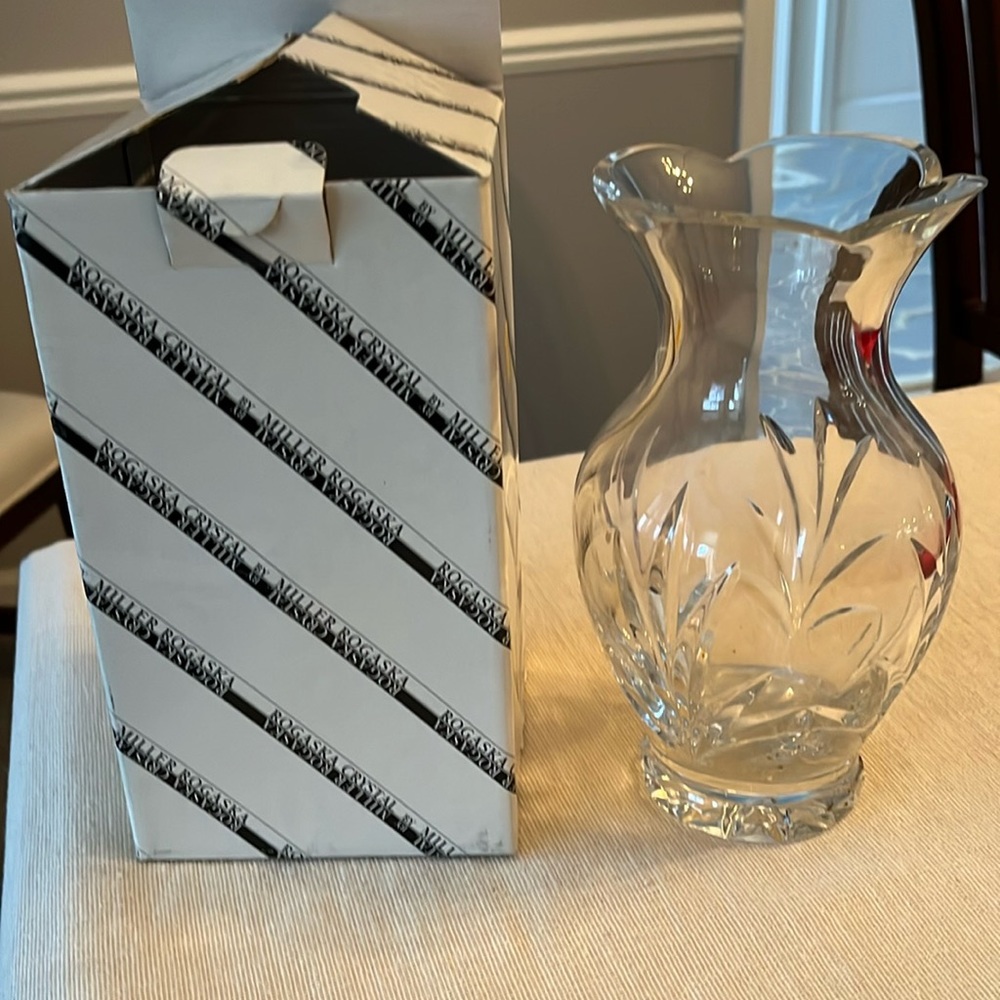 Miller Rogaska Crystal Vase